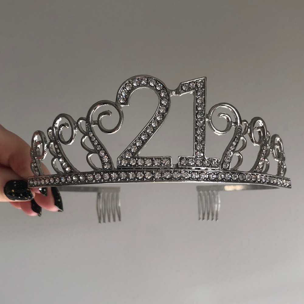 Sparkly 21st Birthday Celebratory Tiara